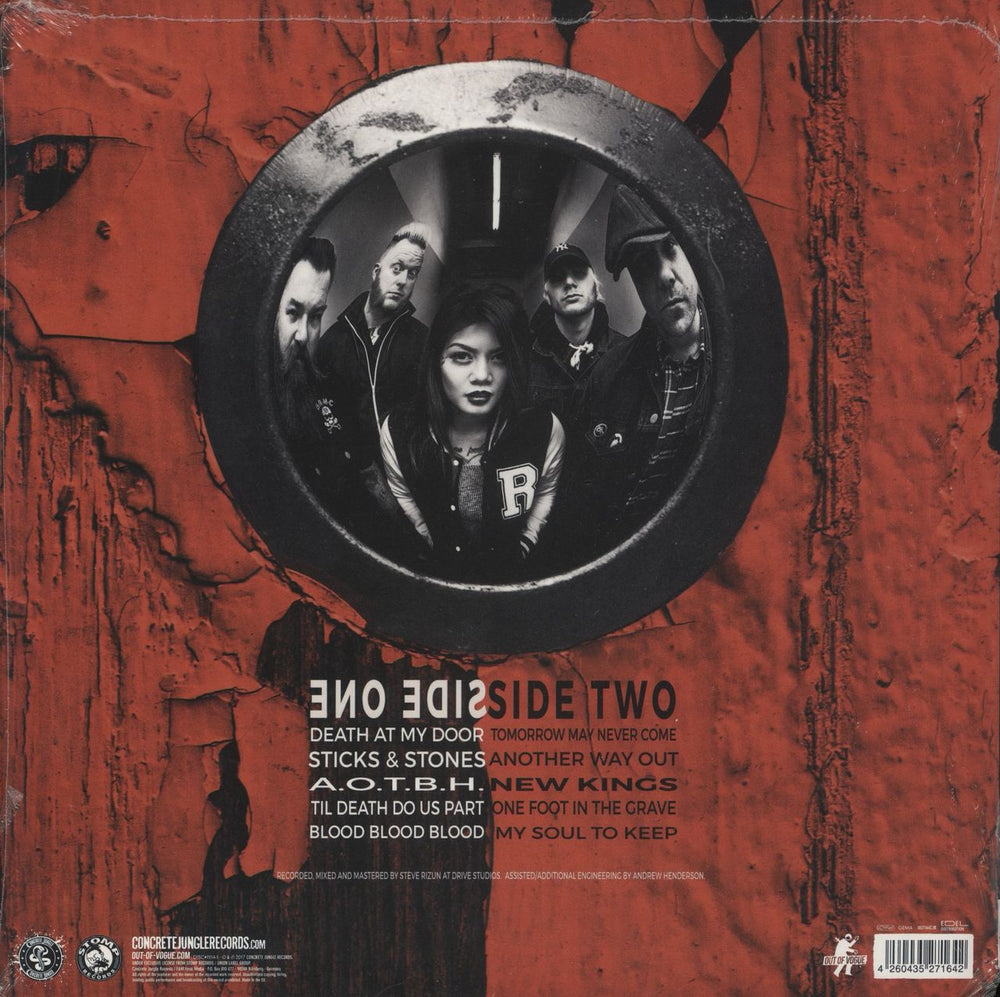 The Creepshow Death At My Door German vinyl LP album (LP record) 4260435271642