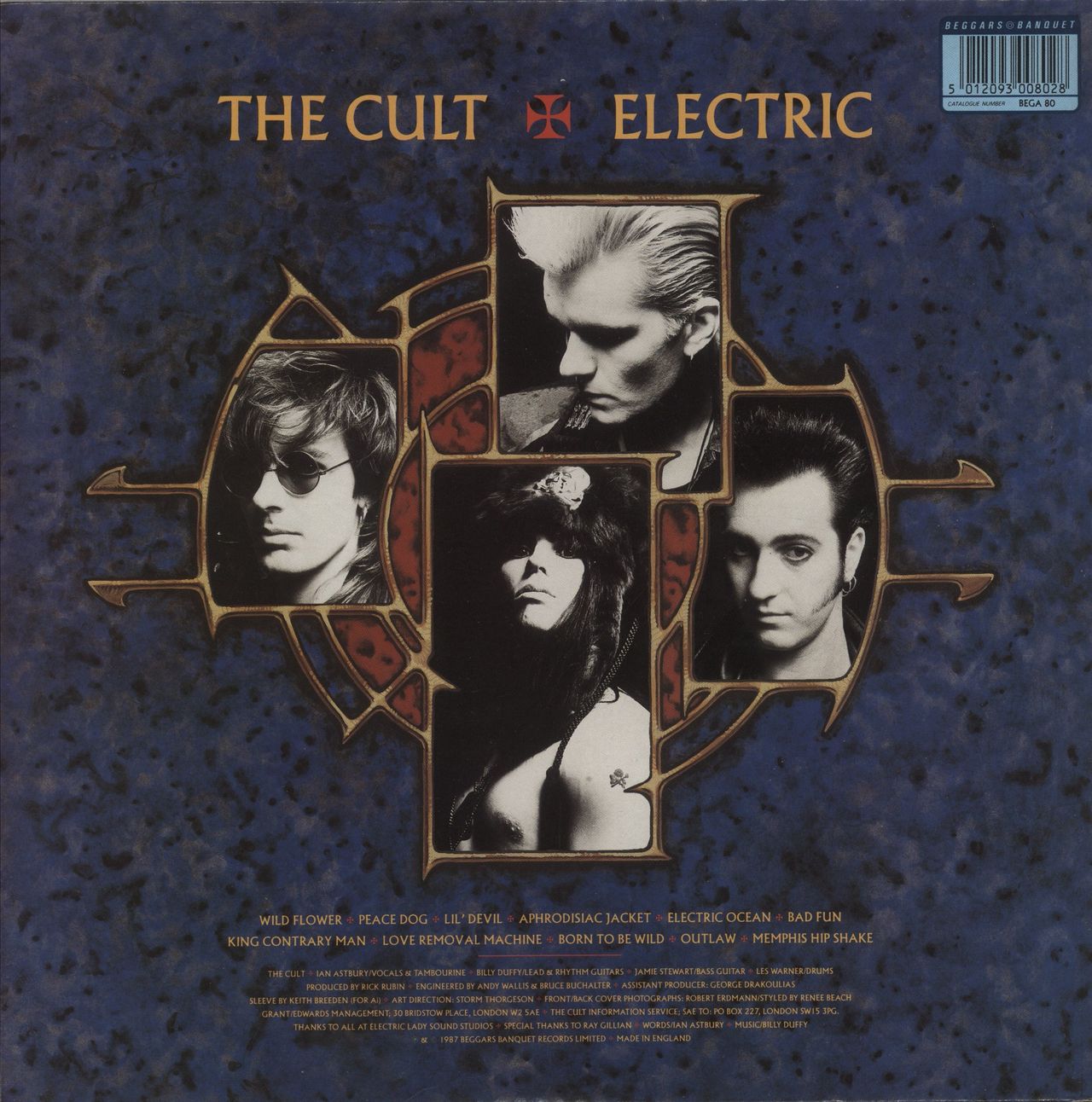 The Cult Electric UK Vinyl LP — RareVinyl.com