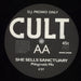 The Cult She Sells Sanctuary Mixes French Promo 12" vinyl single (12 inch record / Maxi-single)