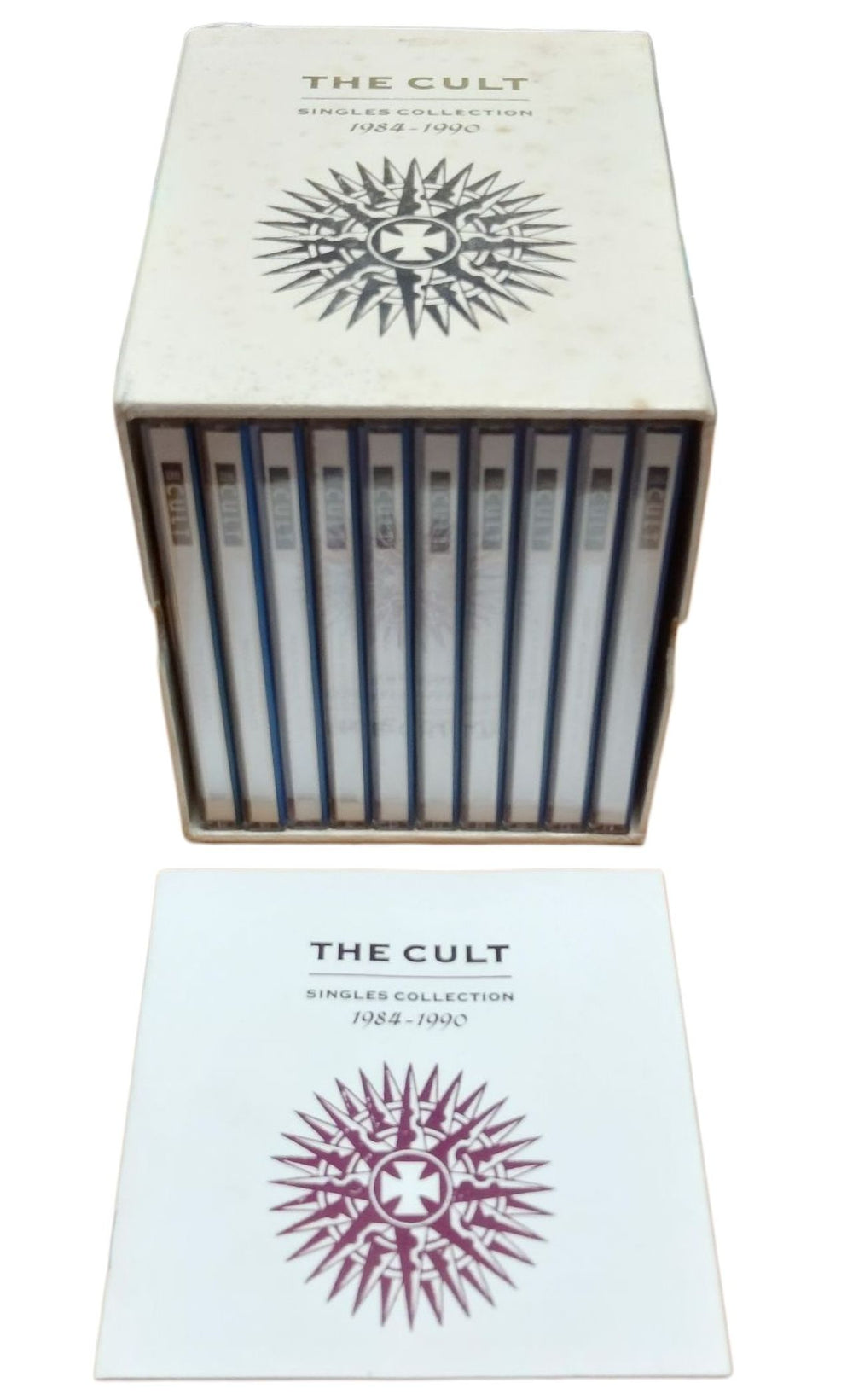The Cult Singles Collection 1984-1990 - 10 CD UK CD Single Box Set