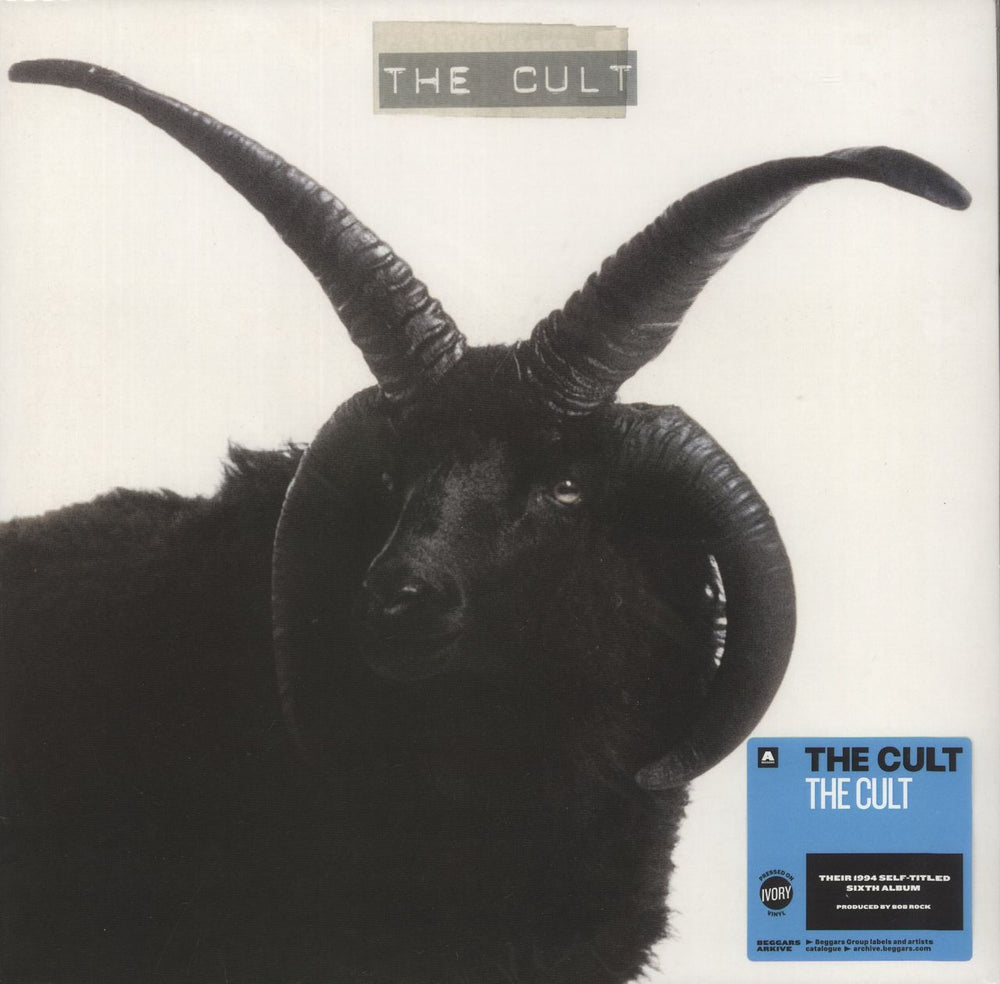 The Cult The Cult - Ivory Coloured Vinyl UK 2-LP vinyl record set (Double LP Album) BBQ2299LP