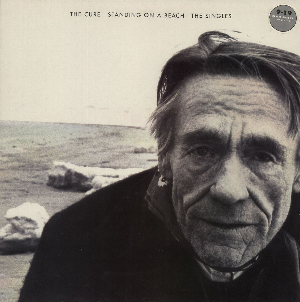 The Cure Standing On A Beach - VG UK vinyl LP album (LP record) FIXH12