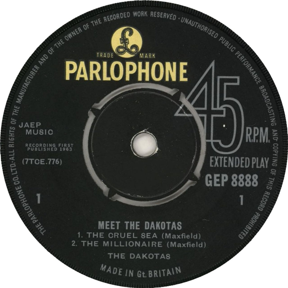 The Dakotas Meet The Dakotas - EX UK 7" vinyl single (7 inch record / 45)