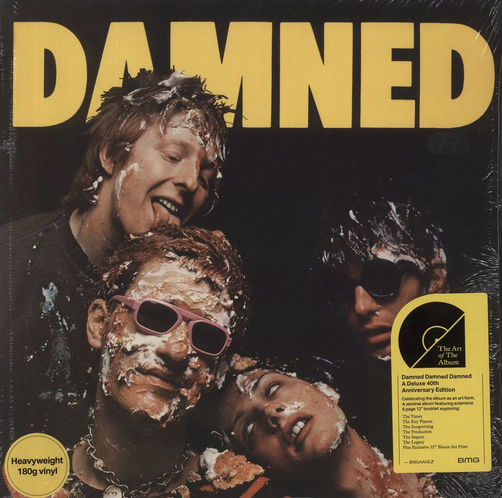 The Damned Damned Damned Damned - 180 Gram UK vinyl LP album (LP record) BMGAA01LP