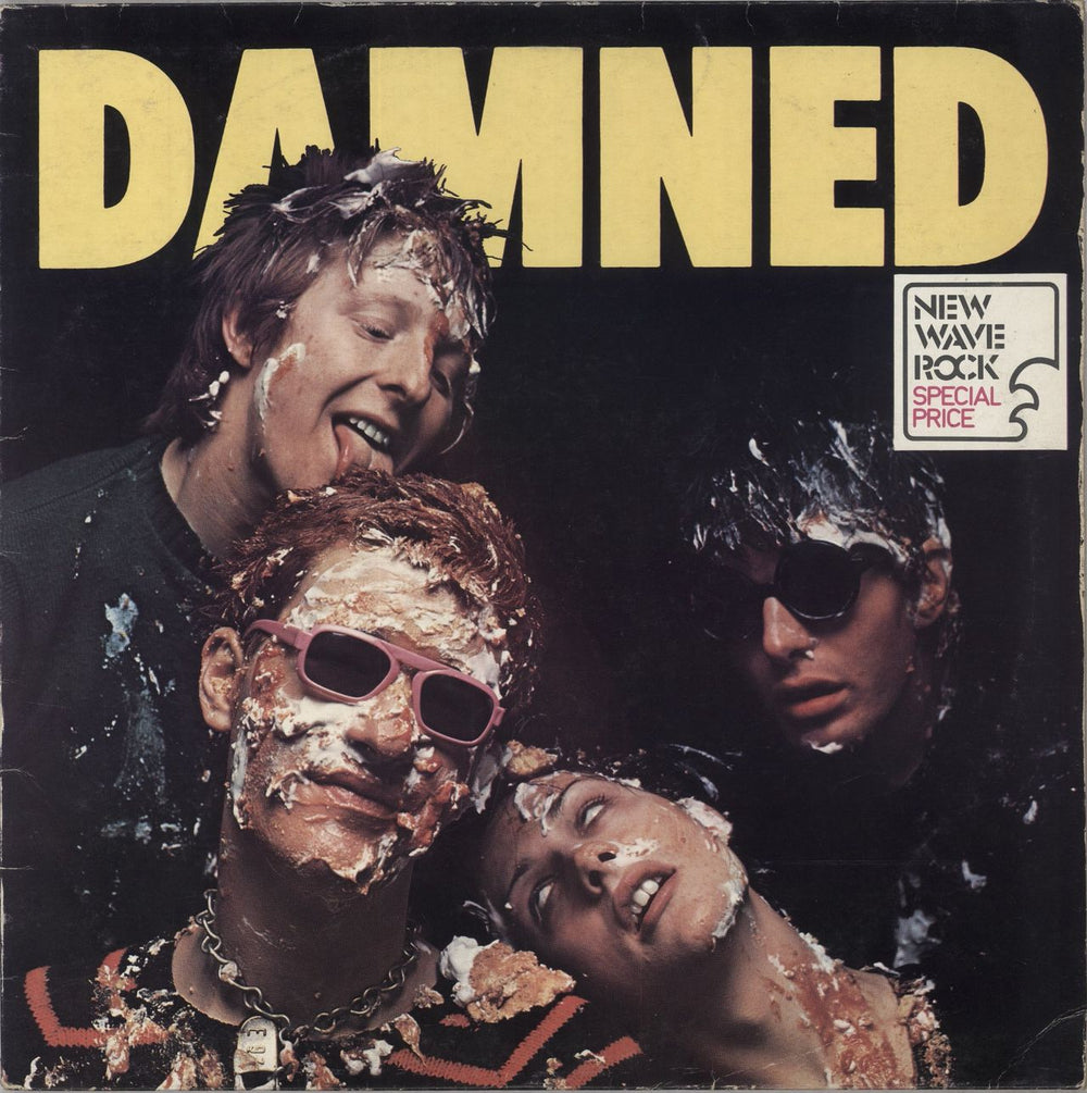 The Damned Damned Damned Damned - VG Italian vinyl LP album (LP record) SEWL1001