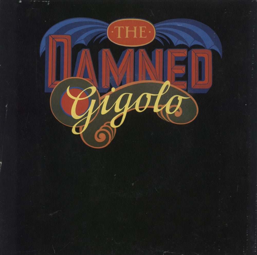 The Damned Gigolo - Blue Vinyl + Poster Sleeve UK 7" vinyl single (7 inch record / 45) 5011781107975