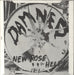 The Damned New Rose - 2nd - 4-prong - Rock Music Co Credit UK 7" vinyl single (7 inch record / 45)