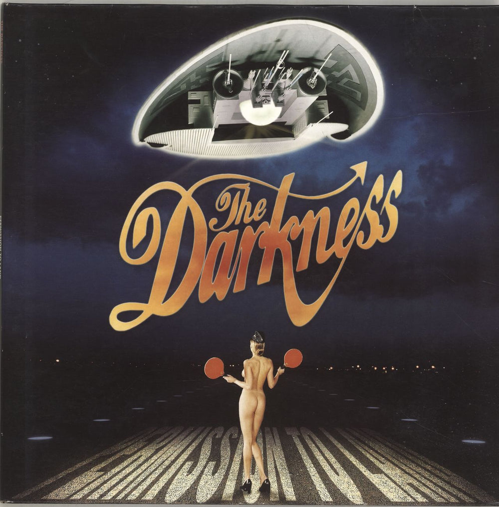 The Darkness Permission To Land UK vinyl LP album (LP record) 5050466-7452-1-7