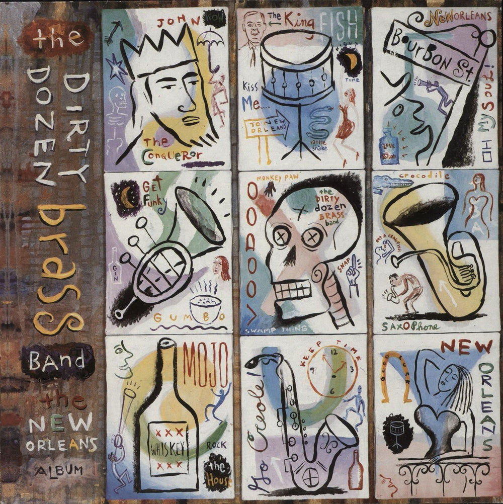 The Dirty Dozen Brass Band The New Orleans Album UK vinyl LP album (LP record) 4668941