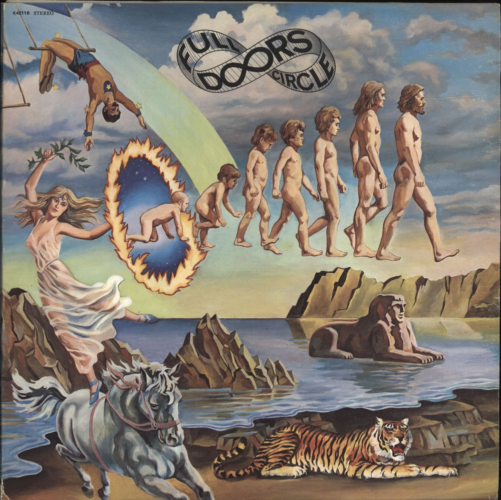 The Doors Full Circle UK vinyl LP album (LP record) K42116