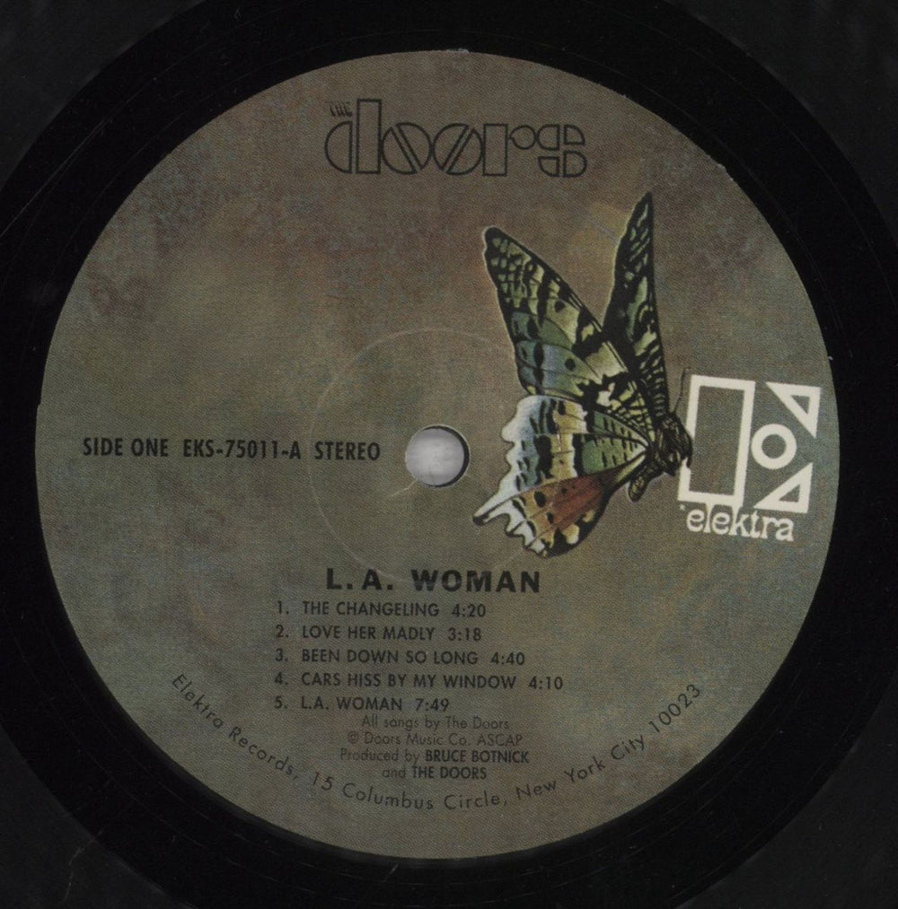 The Doors L.A. Woman - 180gm US vinyl LP album (LP record) DORLPLA837946