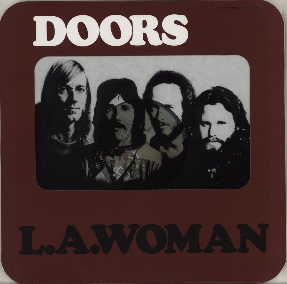 The Doors LA Woman - 180gm UK vinyl LP album (LP record) 8122798655