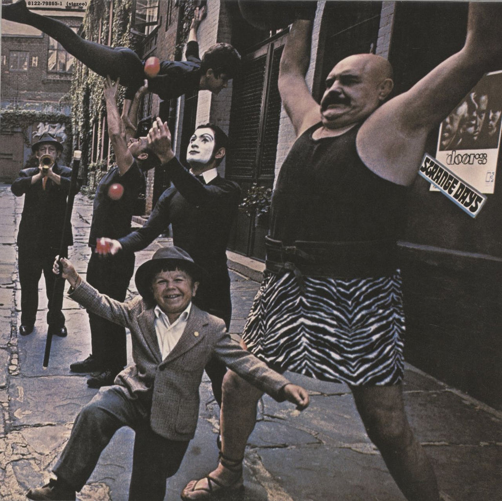 The Doors Strange Days - 180gm + lyric insert - EX UK Vinyl LP