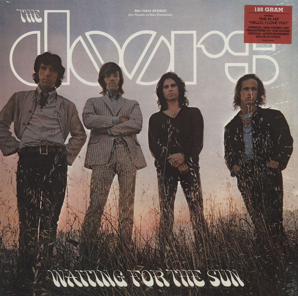 The Doors Waiting For The Sun - 180 Gram - Sealed UK vinyl LP album (LP record) 603497858996