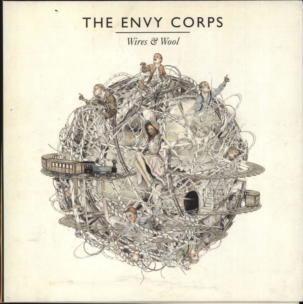 The Envy Corps Wires & Wool - Autographed UK 7" vinyl single (7 inch record / 45) 1737283