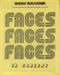 The Faces Show Souvenir UK tour programme