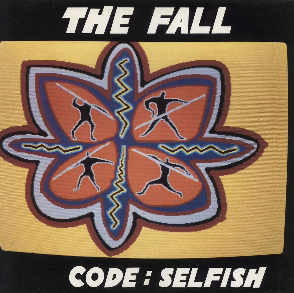 The Fall Code: Selfish - EX UK vinyl LP album (LP record) 512162-1