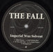 The Fall Imperial Wax Solvent - EX UK vinyl LP album (LP record) FLLLPIM819708