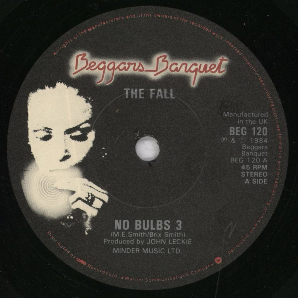 The Fall Slang King 2 UK 7" vinyl single (7 inch record / 45) FLL07SL94163