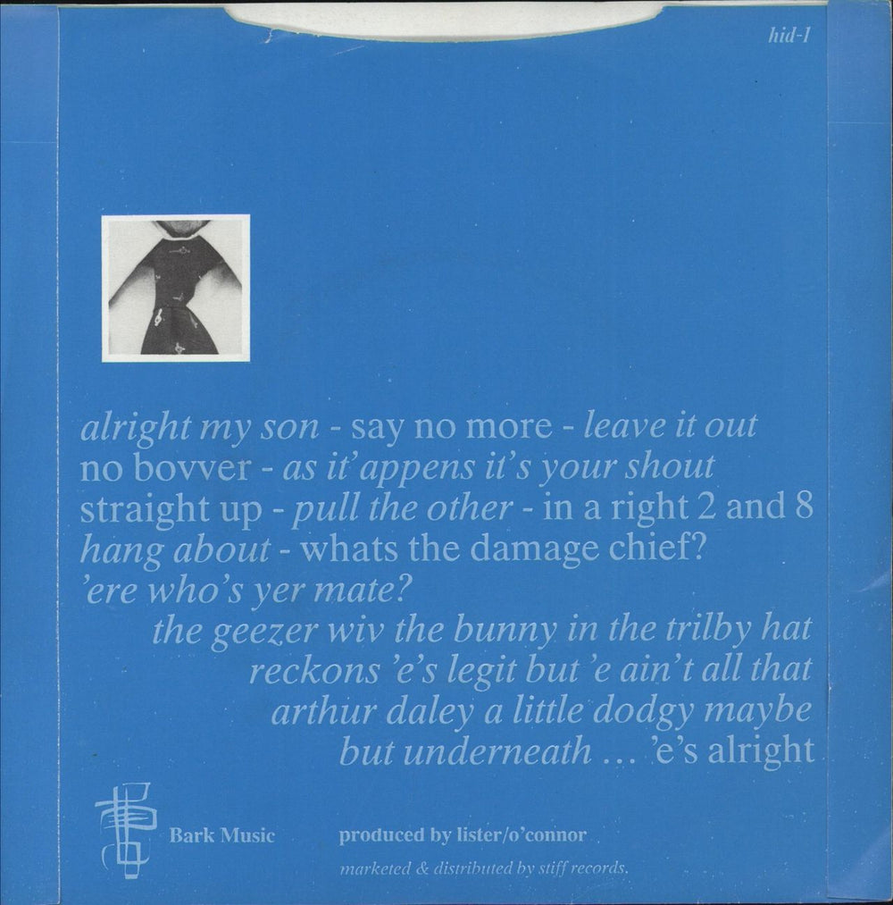 The Firm (Pop) Arthur Daley ('e's Alright) UK 7" vinyl single (7 inch record / 45)