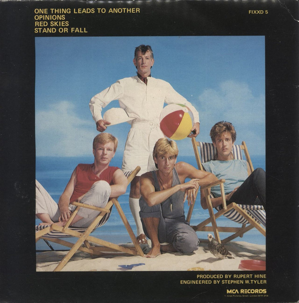 The Fixx One Thing Leads To Another - Double Pack UK 7" vinyl single (7 inch record / 45)