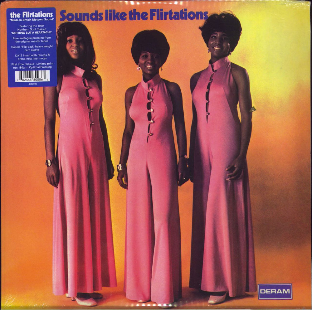 The Flirtations Sounds Like The Flirtations: Remastered - 180 Gram - Sealed UK vinyl LP album (LP record) 4580086