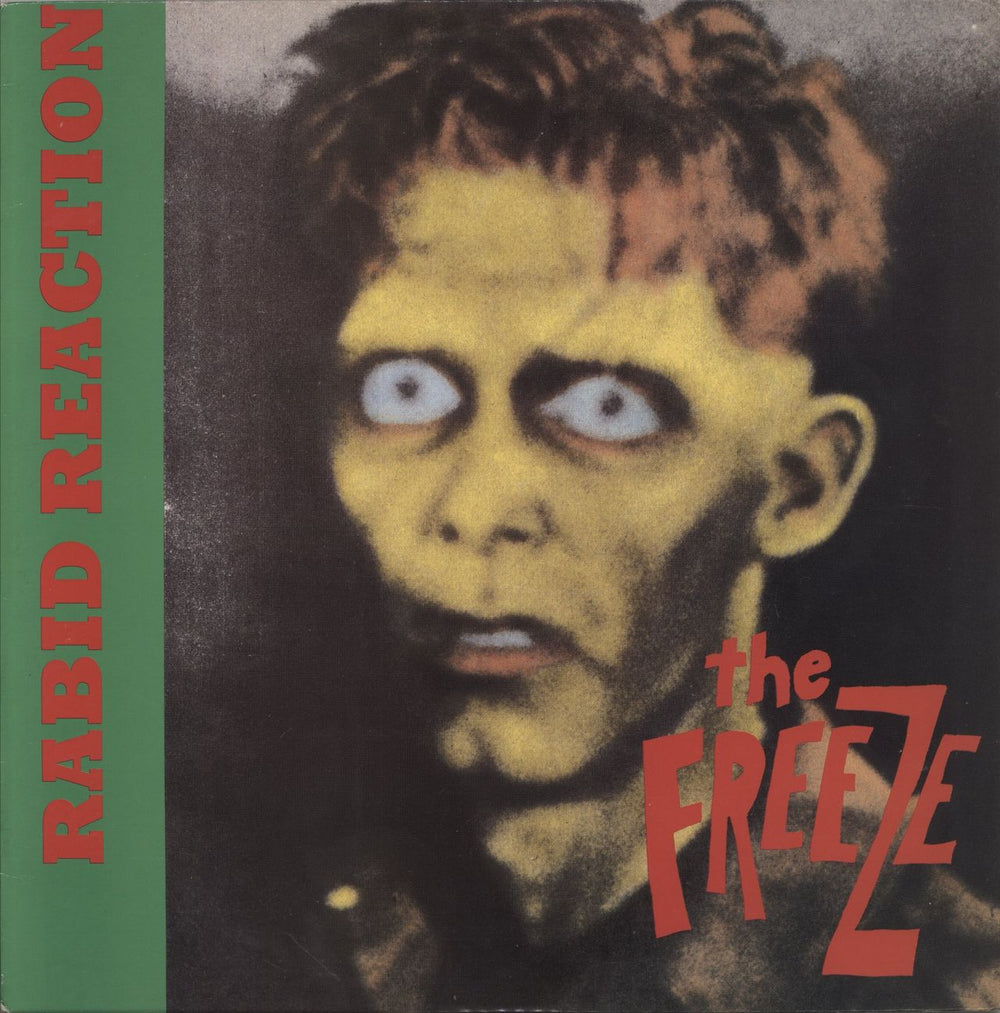 The Freeze (U.S.) Rabid Reaction US vinyl LP album (LP record) MM027