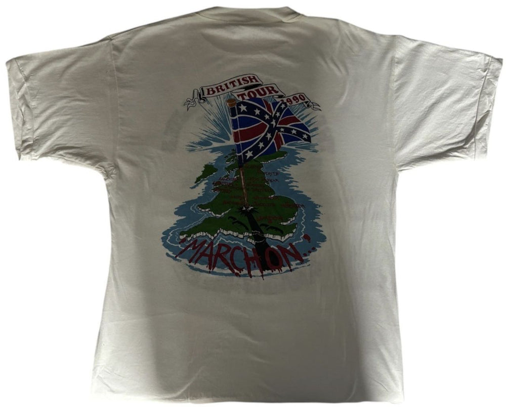 The Georgia Satellites March Across Britain UK t-shirt