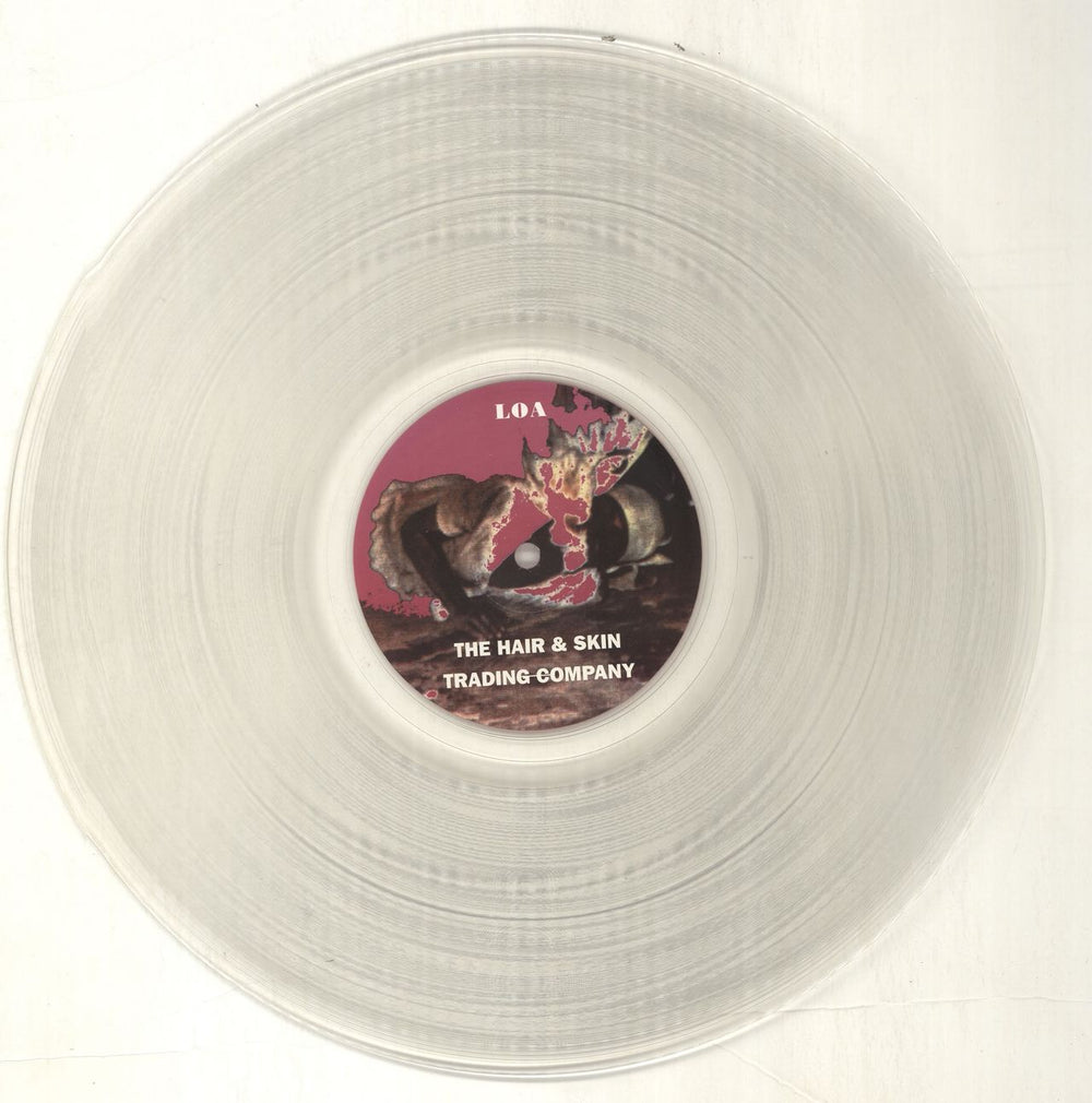 The Hair & Skin Trading Co Loa - Clear vinyl UK 12" vinyl single (12 inch record / Maxi-single) BBQ23T