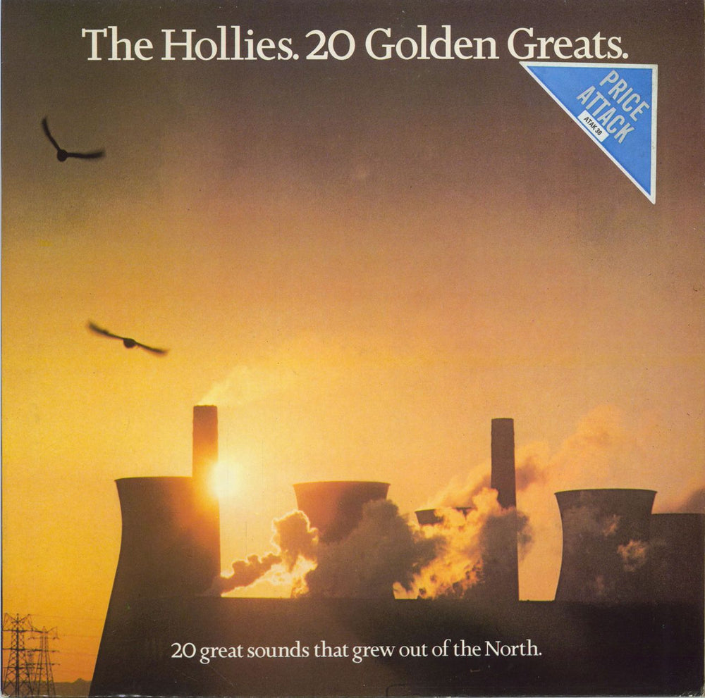 The Hollies 20 Golden Greats - Price Attack UK vinyl LP album (LP record) EMTV11