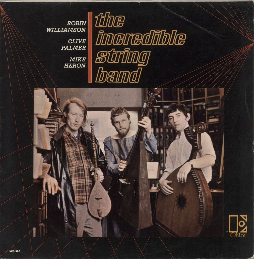 The Incredible String Band The Incredible String Band - 1st UK vinyl LP album (LP record) EUK-254