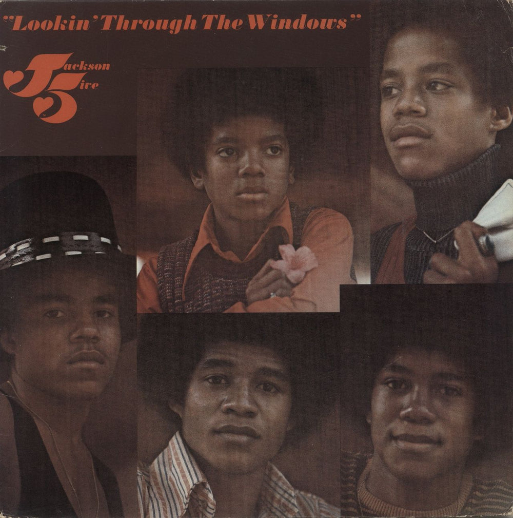 The Jackson Five Lookin' Through The Windows - EX US vinyl LP album (LP record) M750L