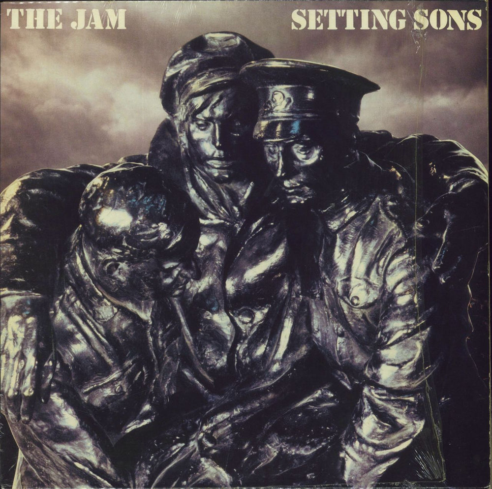 The Jam Setting Sons - 1st (a) - EX - Shrink UK vinyl LP album (LP record) POLD5028