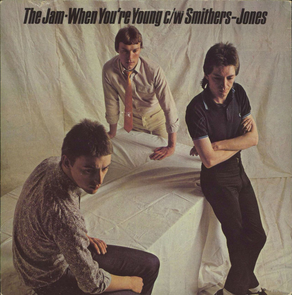 The Jam When You're Young - P/S UK 7" vinyl single (7 inch record / 45) POSP69