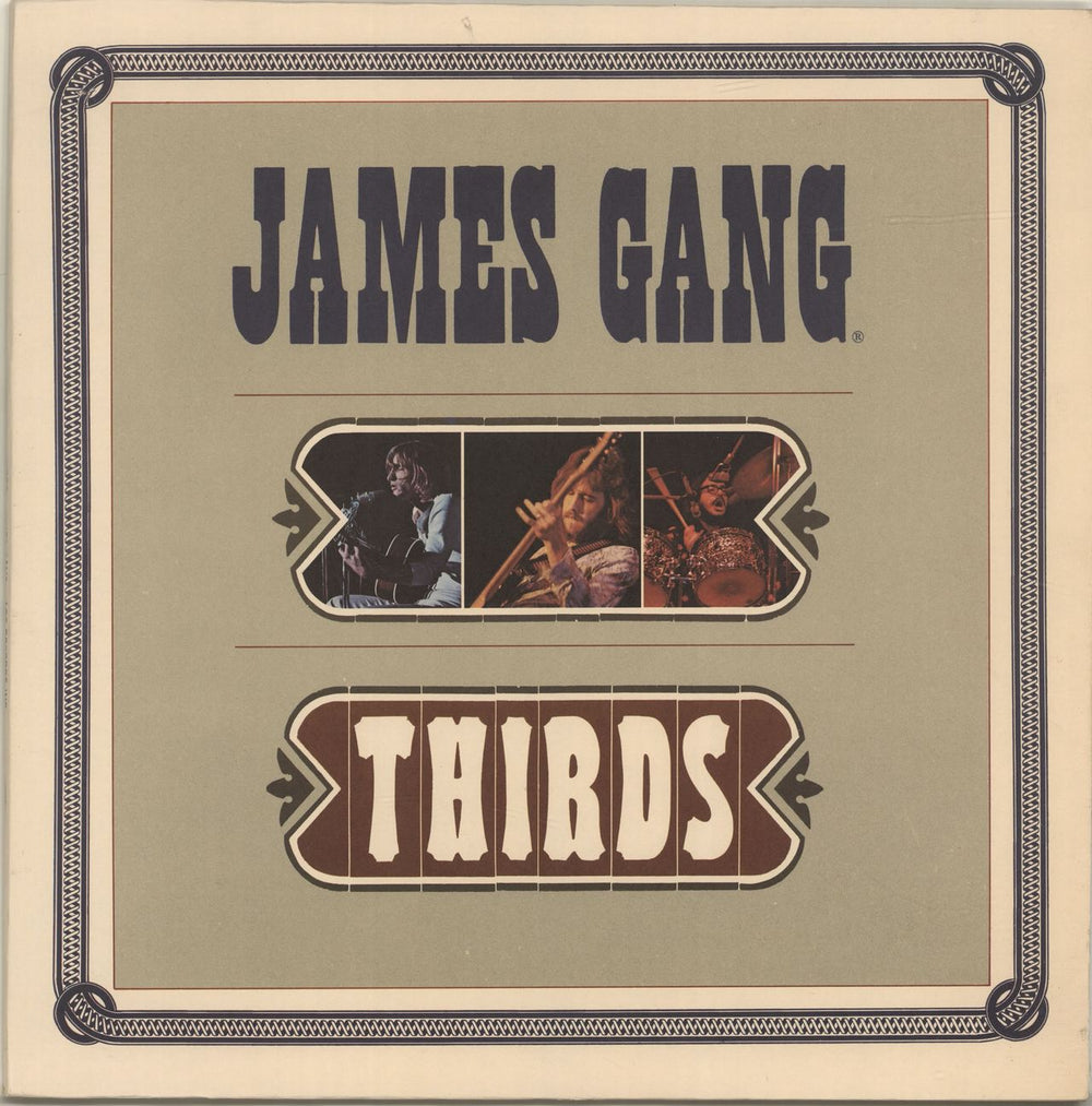 The James Gang Thirds US vinyl LP album (LP record) ABCX-721