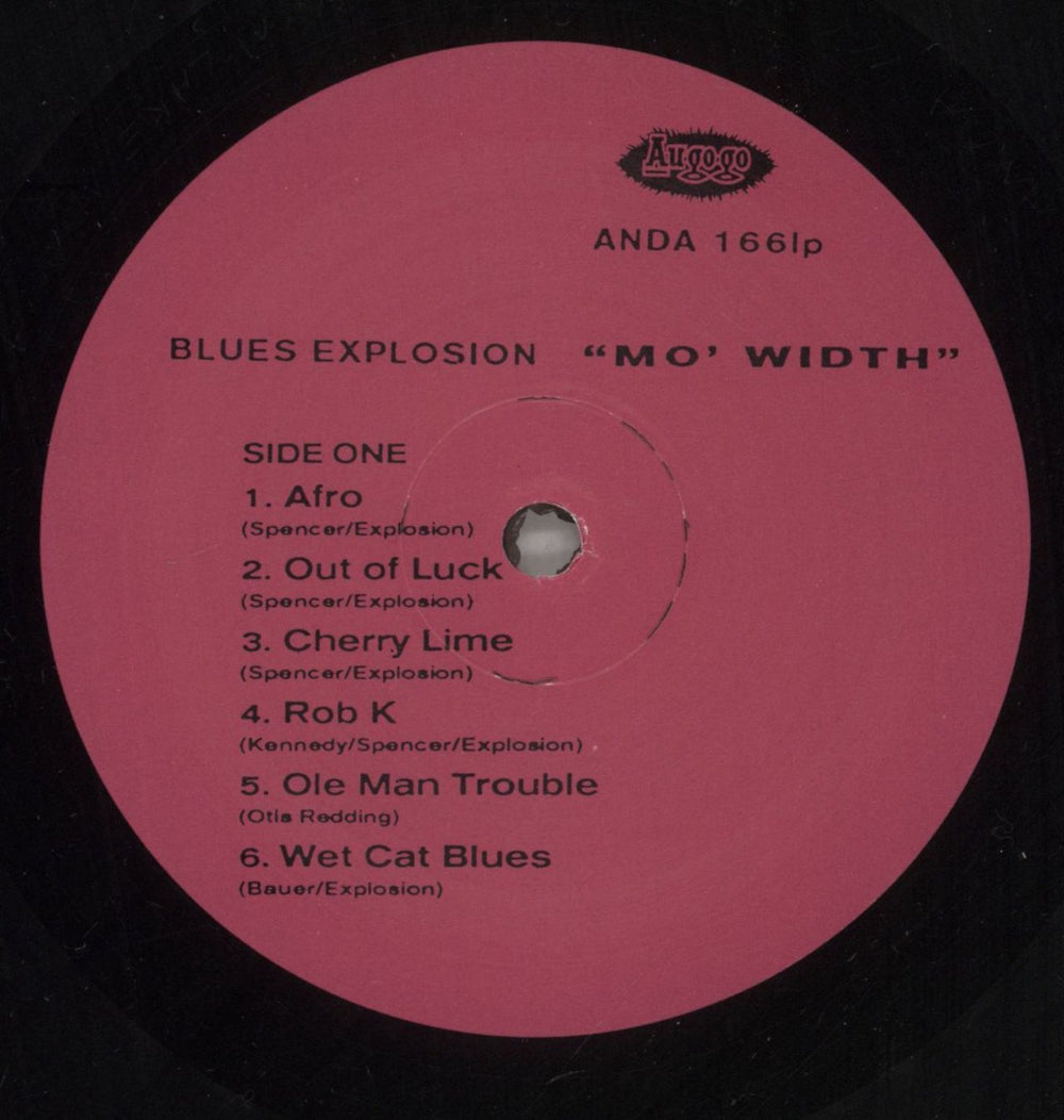 The Jon Spencer Blues Explosion Mo' Width Australian vinyl LP album (LP record) JSPLPMO879813