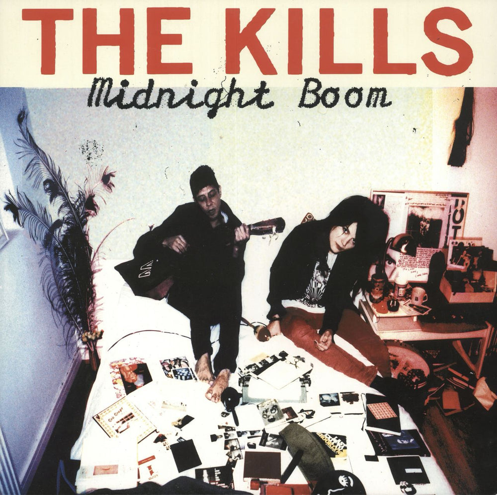 The Kills Midnight Boom - 2nd - 180gm Vinyl UK vinyl LP album (LP record) WIGLP184