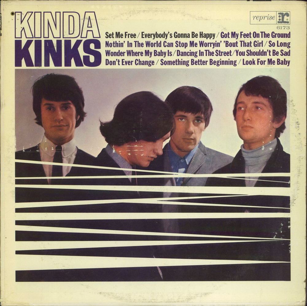 The Kinks Kinda Kinks - 1st US Vinyl LP