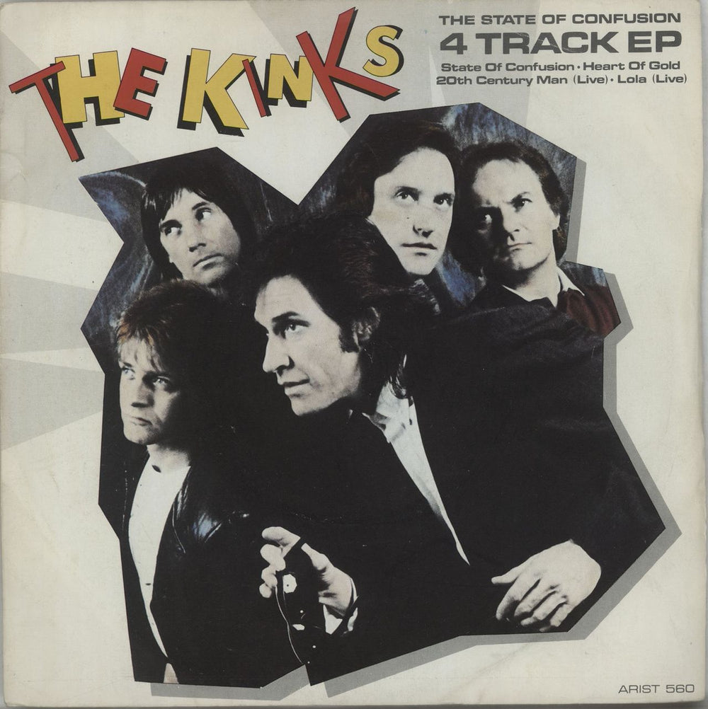 The Kinks State Of Confusion E.P. UK 7" vinyl single (7 inch record / 45) ARIST560