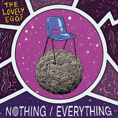 The Lovely Eggs Nothing/Everything - Bright Yellow Vinyl UK 7" vinyl single (7 inch record / 45) EGG019