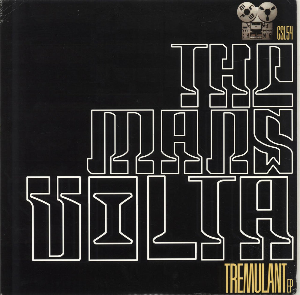 The Mars Volta Tremulant EP - Yellow vinyl + Photo Insert US 12" vinyl single (12 inch record / Maxi-single) GSL54