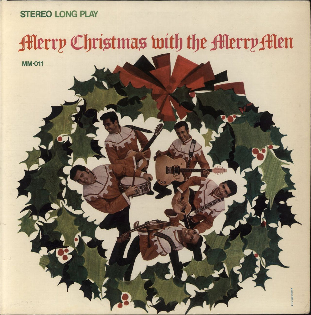 The Merrymen Merry Christmas With The Merrymen Barbados vinyl LP album (LP record) MM-011