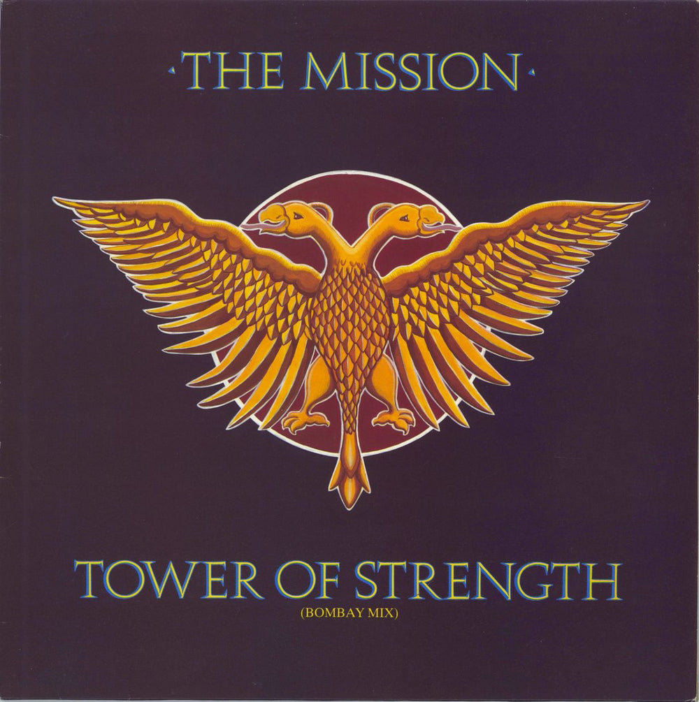 The Mission Tower Of Strength (Bombay Mix) UK 12" vinyl single (12 inch record / Maxi-single) MYTHX422