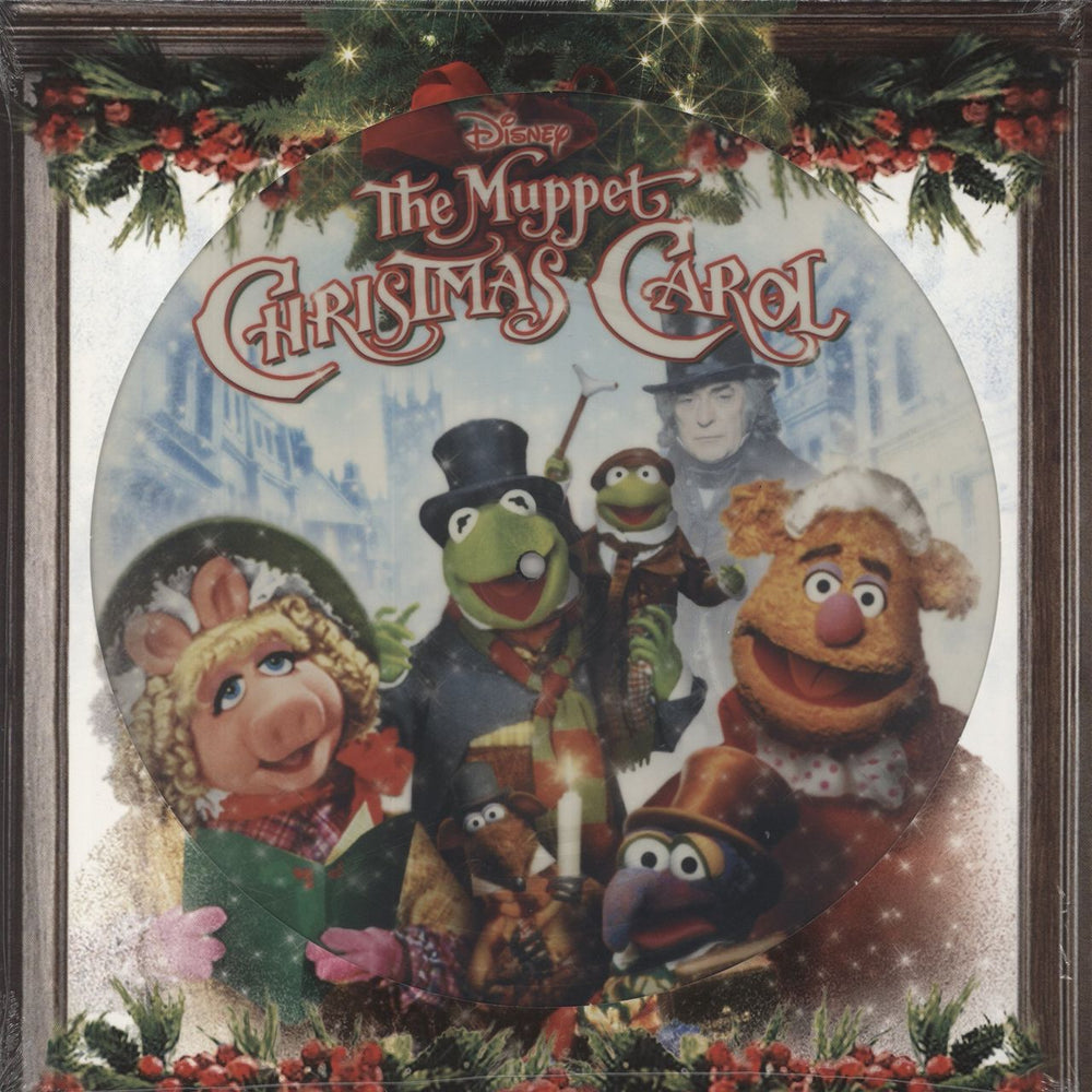 The Muppets The Muppet Christmas Carol UK picture disc LP (vinyl picture disc album) 00050087484385