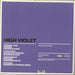 The National High Violet - 180gm Vinyl UK 2-LP vinyl record set (Double LP Album) 652637300314