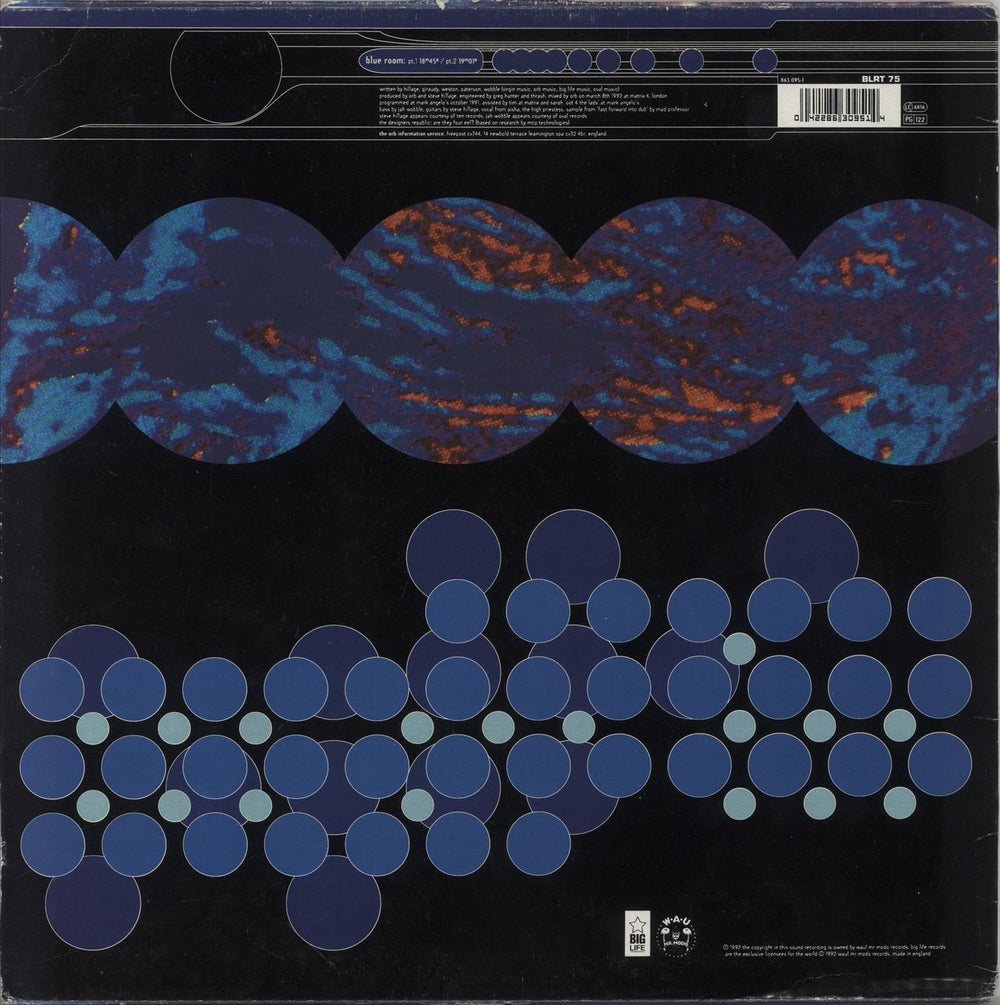 The Orb Blue Room - VG Sleeve UK 12" vinyl single (12 inch record / Maxi-single) 042286309514