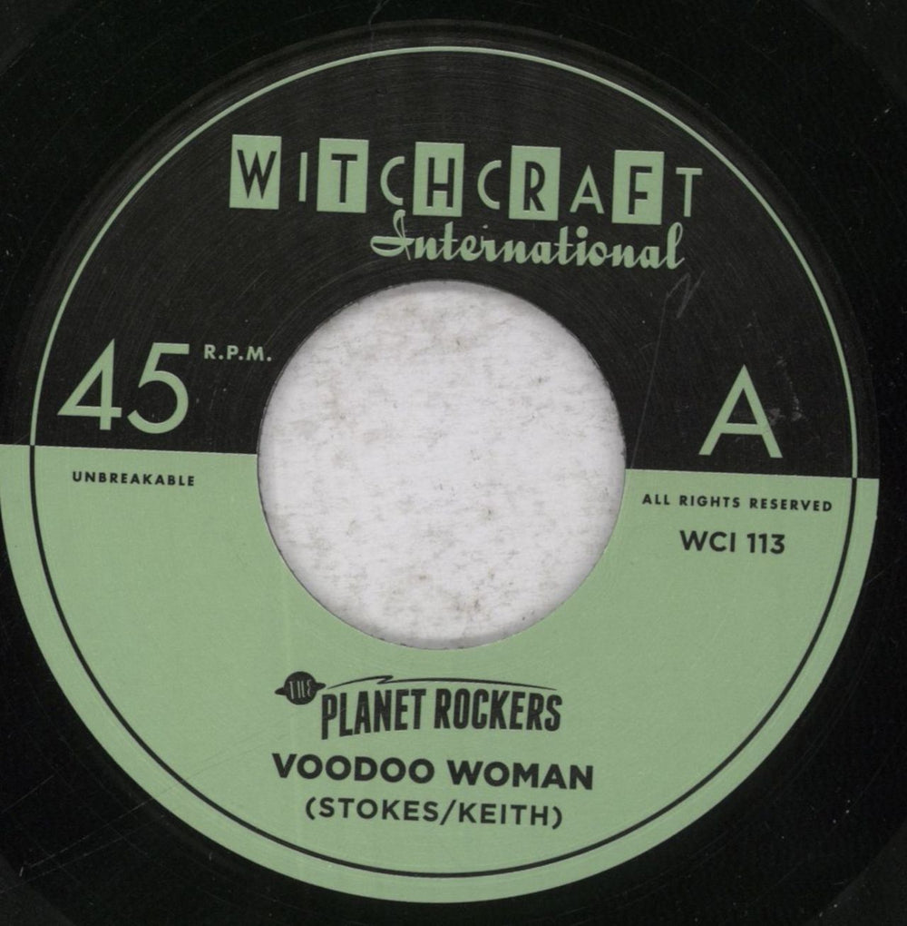 The Planet Rockers Voodoo Woman German 7" vinyl single (7 inch record / 45) 7YU07VO845106