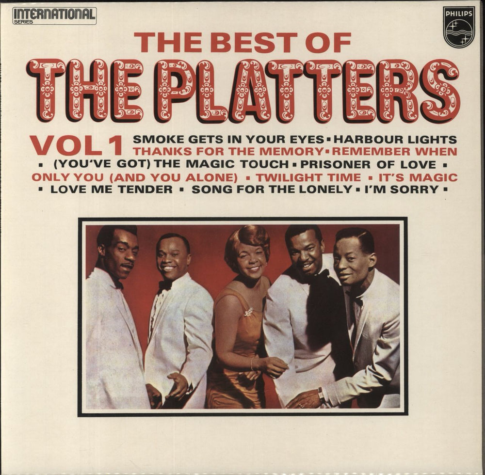 The Platters The Best Of The Platters Volume 1 UK vinyl LP album (LP record) 6336218