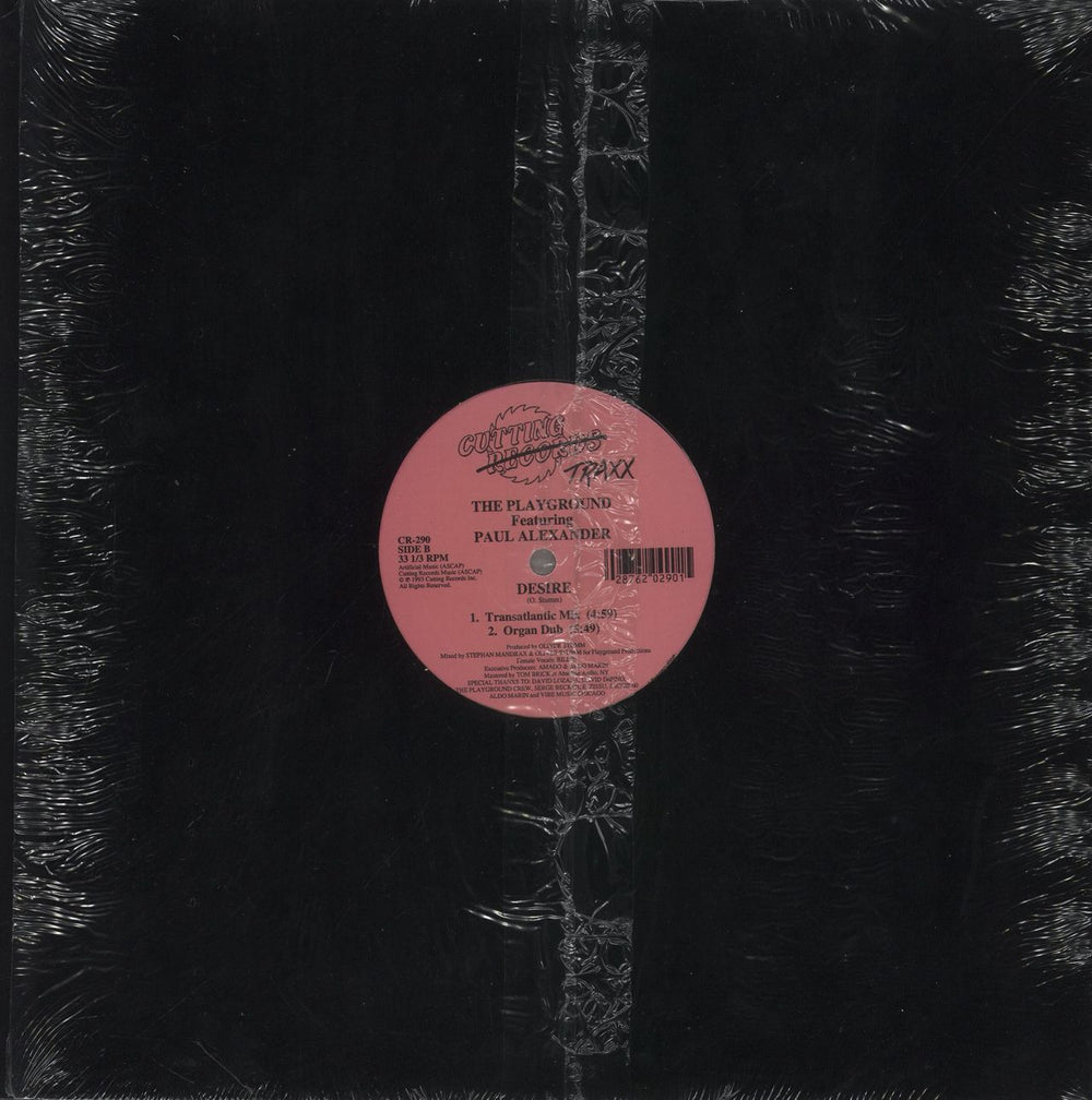 The Playground Desire US vinyl LP album (LP record)