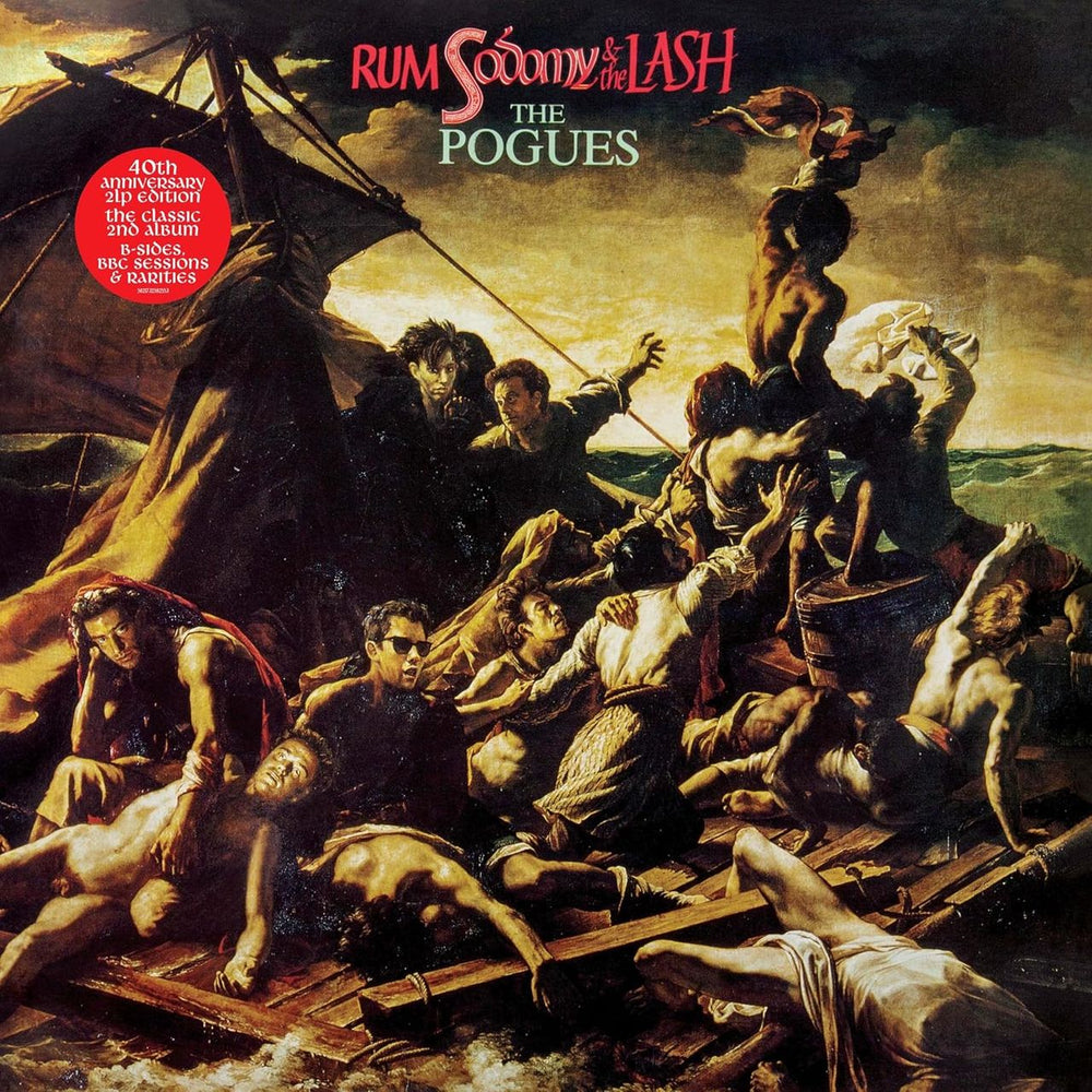 The Pogues Rum Sodomy & The Lash - 40th Anniversary Edition - Red Marbled Vinyl - Sealed UK 2-LP vinyl record set (Double LP Album) 5021732582553